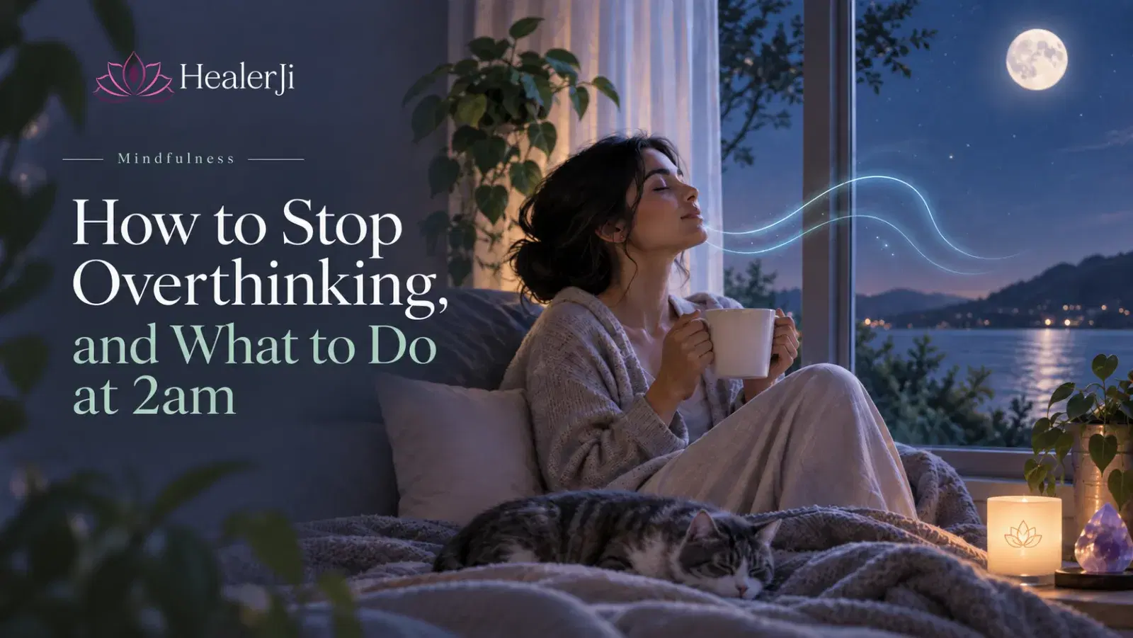 How to Stop Overthinking, and What to Do at 2am | HealerJi