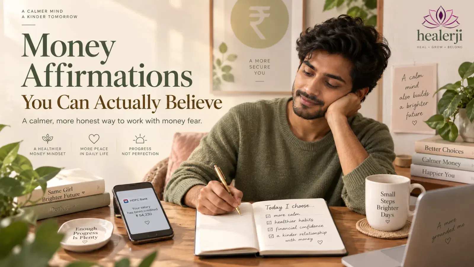 Money Affirmations You Can Actually Believe | HealerJi