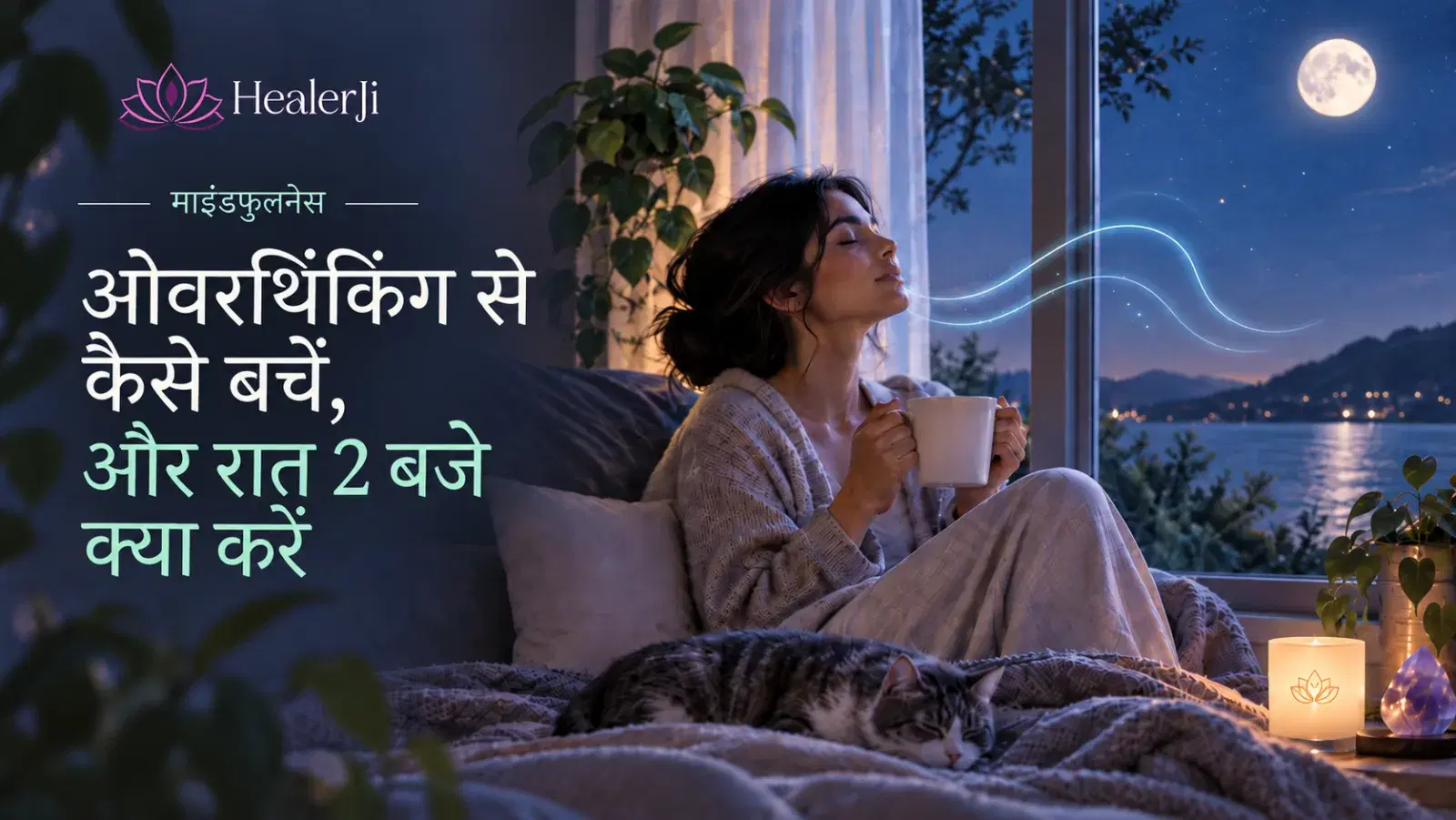 ओवरथिंकिंग से कैसे बचें, और रात 2 बजे क्या करें | HealerJi